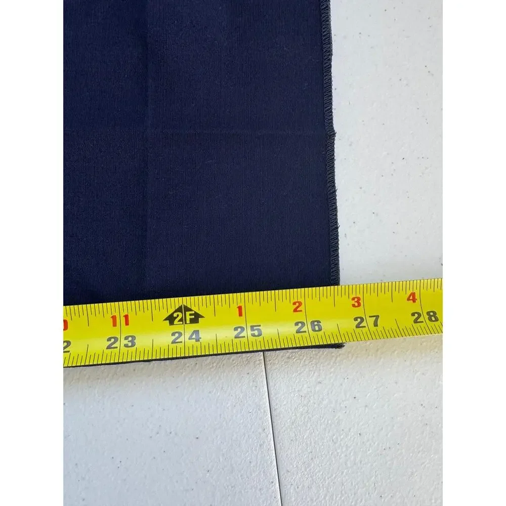 Gucci Pants Mens 32x26 Blue SPW Cropped Loose Wool Italy 421805 Z529B 4080
